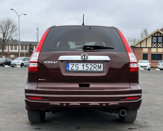 Honda CR-V cena 47900 przebieg: 229000, rok produkcji 2012 z Szczecin małe 254